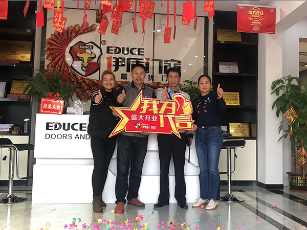 伊盾門窗經銷商簽單風采